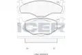 FÉKBETÉT /E/POLO 1.6 94- - Icer