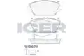 FÉKBETÉT /E/ACCORD 1.8-2.0TDI 98- - Icer