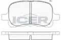 FÉKBETÉT /E/ COROLLA 1.3 97- - Icer