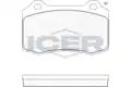FÉKBETÉT /H/ VOLVO S80 98- - Icer