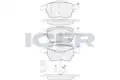 FÉKBETÉT /E/AUDI A3 03- - Icer