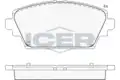 FÉKBETÉT /E/ NISSAN PRIMERA 02- - Icer