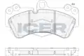FÉKBETÉT /E/TOUAREG 2.5-5.0 02- - Icer