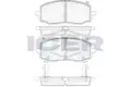 FÉKBETÉT /E/HYUNDAI I20 1.2-1.4 08- - Icer