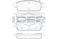 Fékbetétkészlet, tárcsafék - Icer