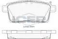 FÉKBETÉT /H/MAZDA CX-9 3.5-3.7 07- - Icer