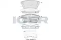 HAM.KLOCKI /T/ HYUNDAI I30 1.6CRDI 16- - Icer