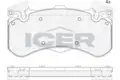 FÉKBETÉT /E/AUDI A8 3.0TDI/TFSI 10- - Icer