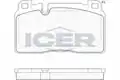 FÉKBETÉT /E/AUDI Q5/8R/ 2.0-3.0 12- - Icer