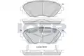 FÉKBETÉT /E/MAZDA 3 SKYAKTIV 13- - Icer