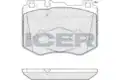 FÉKBETÉT /E/ DB W205 C220 13- - Icer