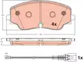 DISK PL VW GDB2498 PR.GOLF VIII 2.0 GTI ZF SYS 19->ZA DISK 288MM - TRW