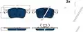 KLOCKI HAM. FORD T. FOCUS 1,0-2,0 19- ELECTRIC BLUE - TRW