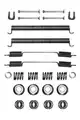 Tartozek keszlet, fekpofa - TRW