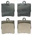 Fékbetét MERCEDES W202 C200, C220, C250D/TD, C280, - Denckermann