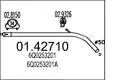 MTS kipufogócső SEAT.CORDOBA I - MTS