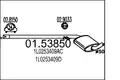 MTS középső kipufogódob SEAT.T - MTS