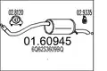 MTS hátsó kipufogódob.SEAT.IBIZA 1.2I - MTS