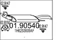 MTS hátsó kipufogódob VOLK.GOL - MTS