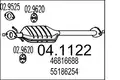 MTS katalizátor ALFA.156 1.9 J - MTS