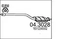 MTS katalizátor BMW .318 1.8 - MTS