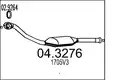 MTS katalizátor PEUG.306 1.8D - MTS