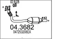MTS katalizátor SEAT.AROSA 1.0 - MTS
