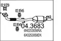 MTS katalizátor SEAT.AROSA 1.4 - MTS