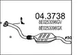 MTS katalizátor AUDI.A6 2.8 V6 - MTS