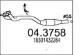 MTS katalizátor BMW.Z3 1.8 - MTS