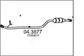 MTS katalizátor MERC.E240 V6 - MTS
