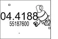MTS kipufogócső PEUG.306 1.9D - MTS