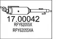 MTS részecskeszűrő MAZD.62.0 D - MTS
