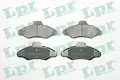 LPR fékbetét Ford Escort - LPR