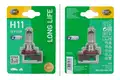 12V H11 55W izzó LONG LIFE - Hella