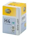 12V H4 60/55W izzó WHITE LIGHT - Hella