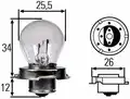 Izzó S3 6V 15W P26s mkp. - Hella