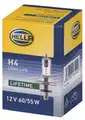 12V H4 60/55W izzó - Hella