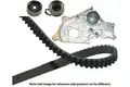 Vízszivattyú + bordásszíj készlet - Kavo Parts