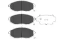 Fékbetét Készlet, Tárcsafék - Kavo Parts