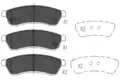 Fékbetét Készlet, Tárcsafék - Kavo Parts