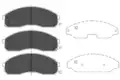 Fékbetét Készlet, Tárcsafék - Kavo Parts