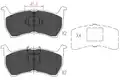 Fékbetét Készlet, Tárcsafék - Kavo Parts