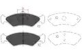 Fékbetét Készlet, Tárcsafék - Kavo Parts