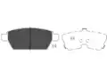 Fékbetét Készlet, Tárcsafék - Kavo Parts