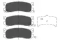 Fékbetét Készlet, Tárcsafék - Kavo Parts