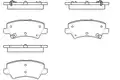 Fékbetét Készlet - Kavo Parts