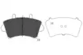 Fékbetét Készlet, Tárcsafék - Kavo Parts