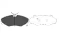 Fékbetét Készlet, Tárcsafék - Kavo Parts