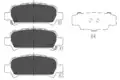 Fékbetét Készlet, Tárcsafék - Kavo Parts